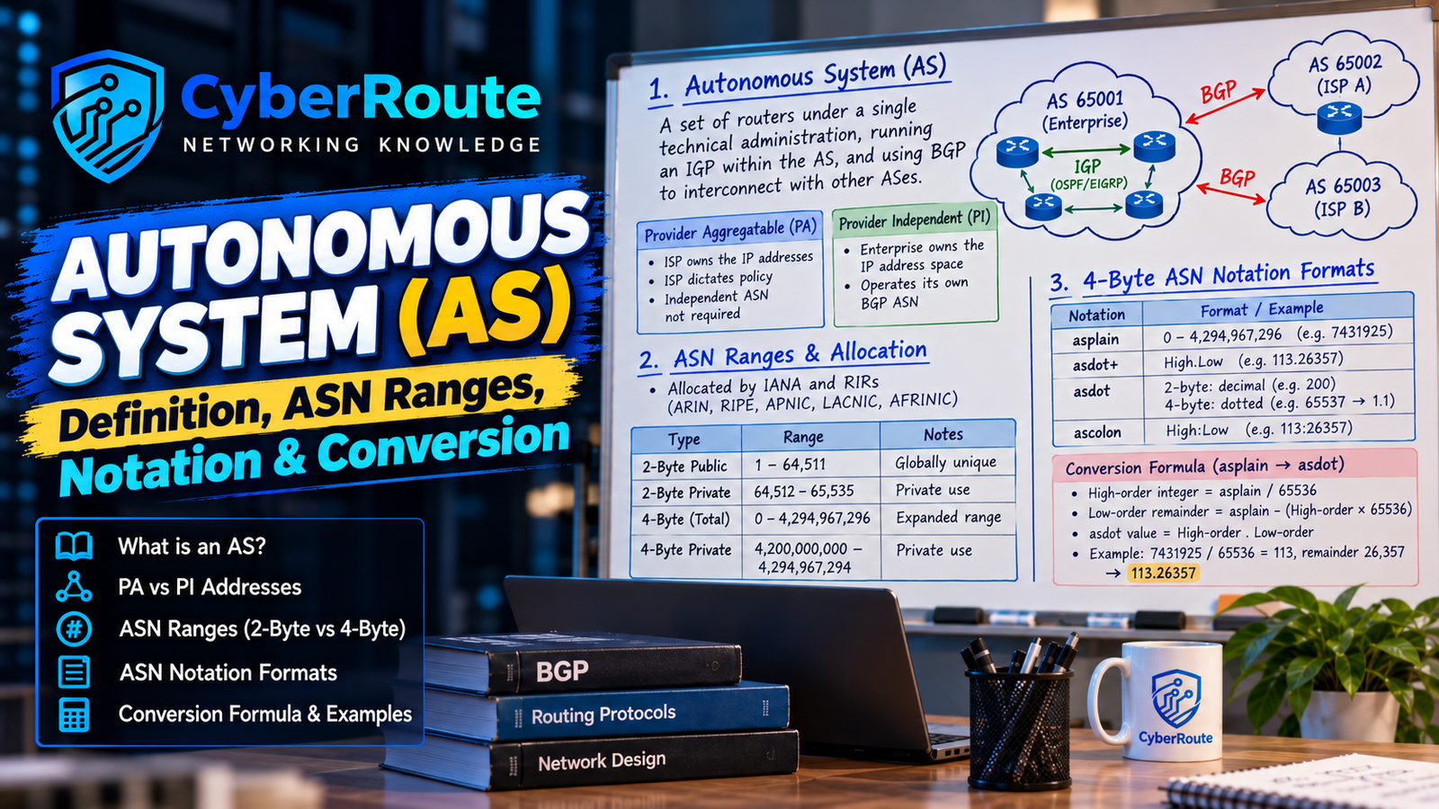 Definition and Fundamentals of an Autonomous System (AS)